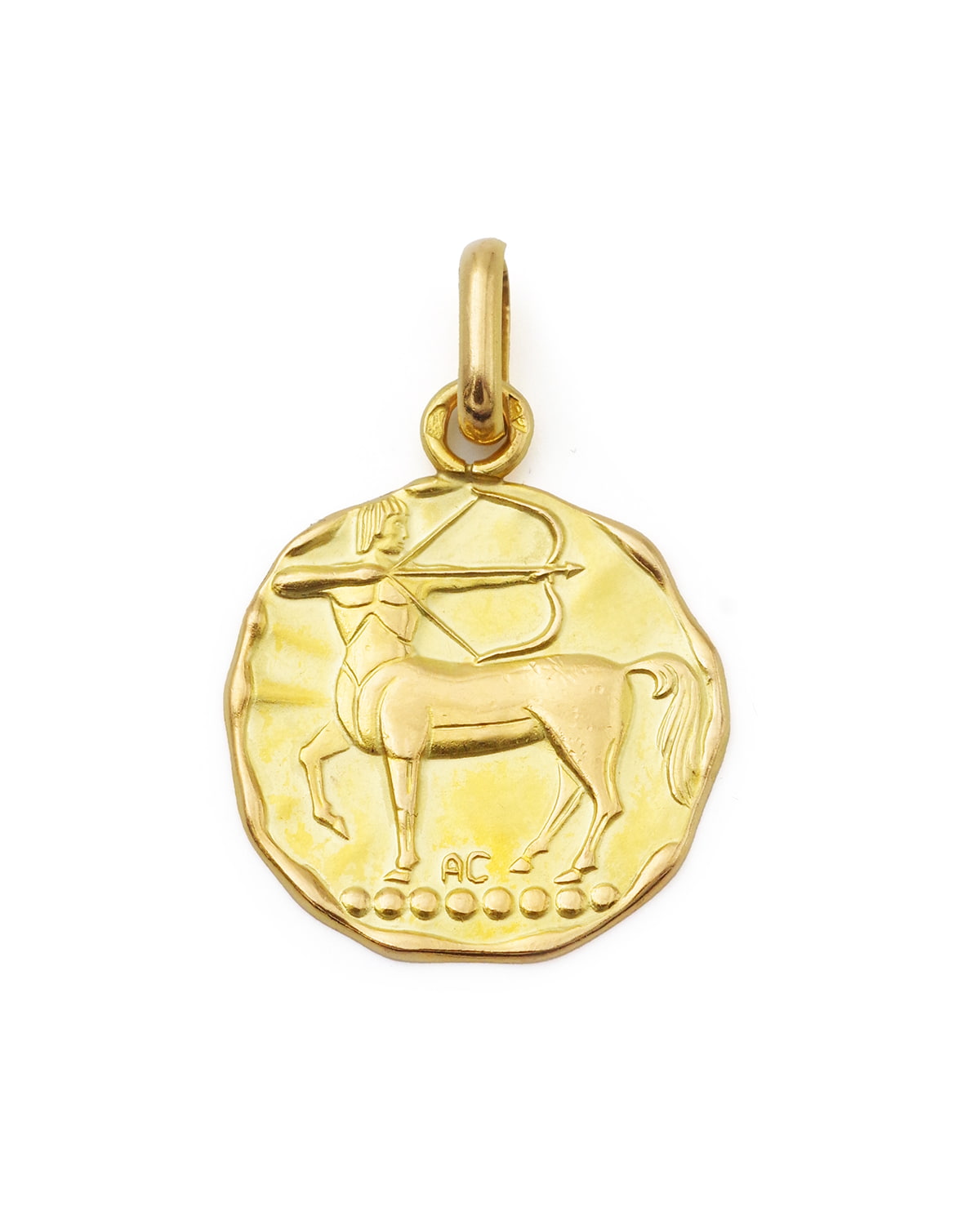 Médaille astrologique sagittaire Augis