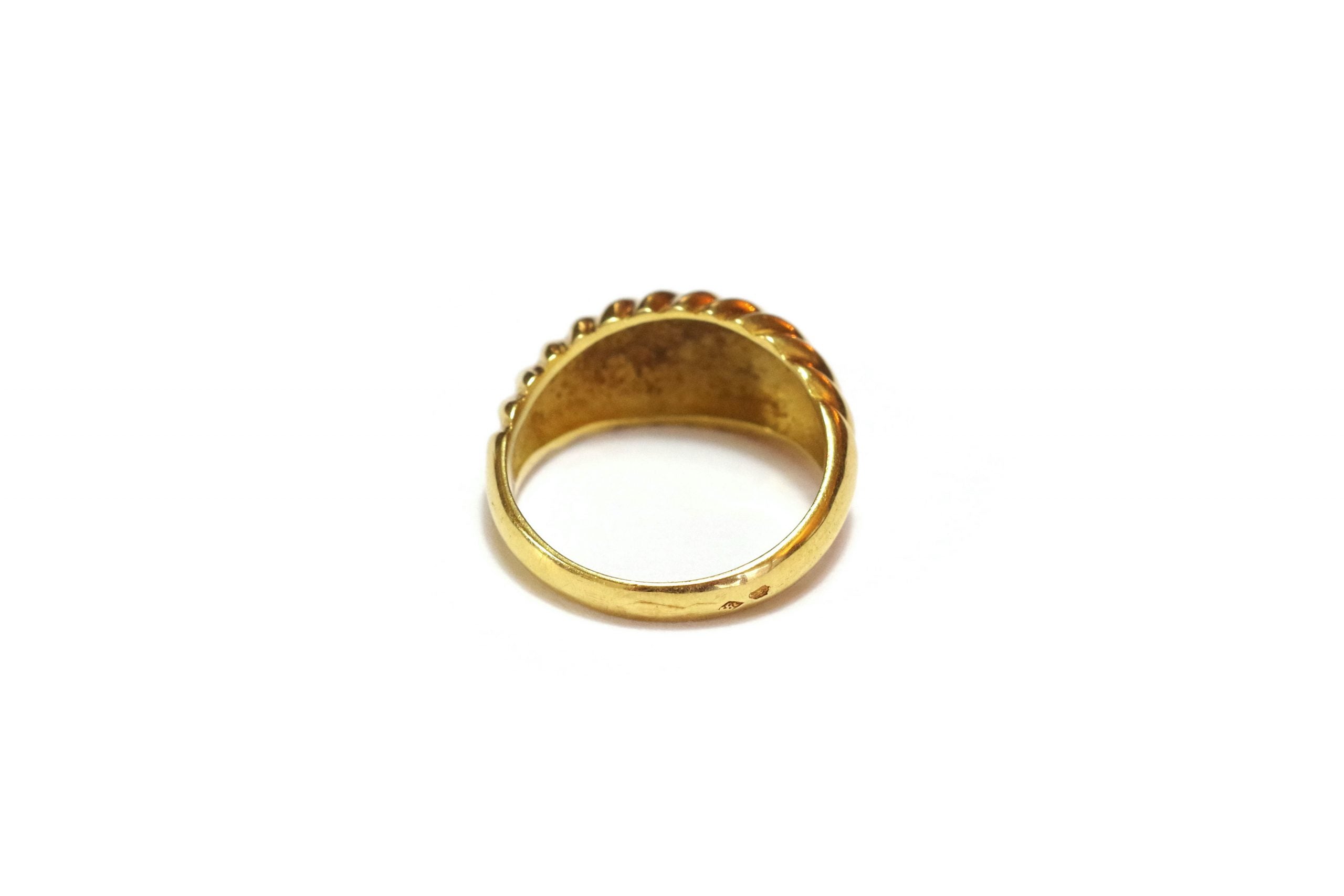 bague vintage en or