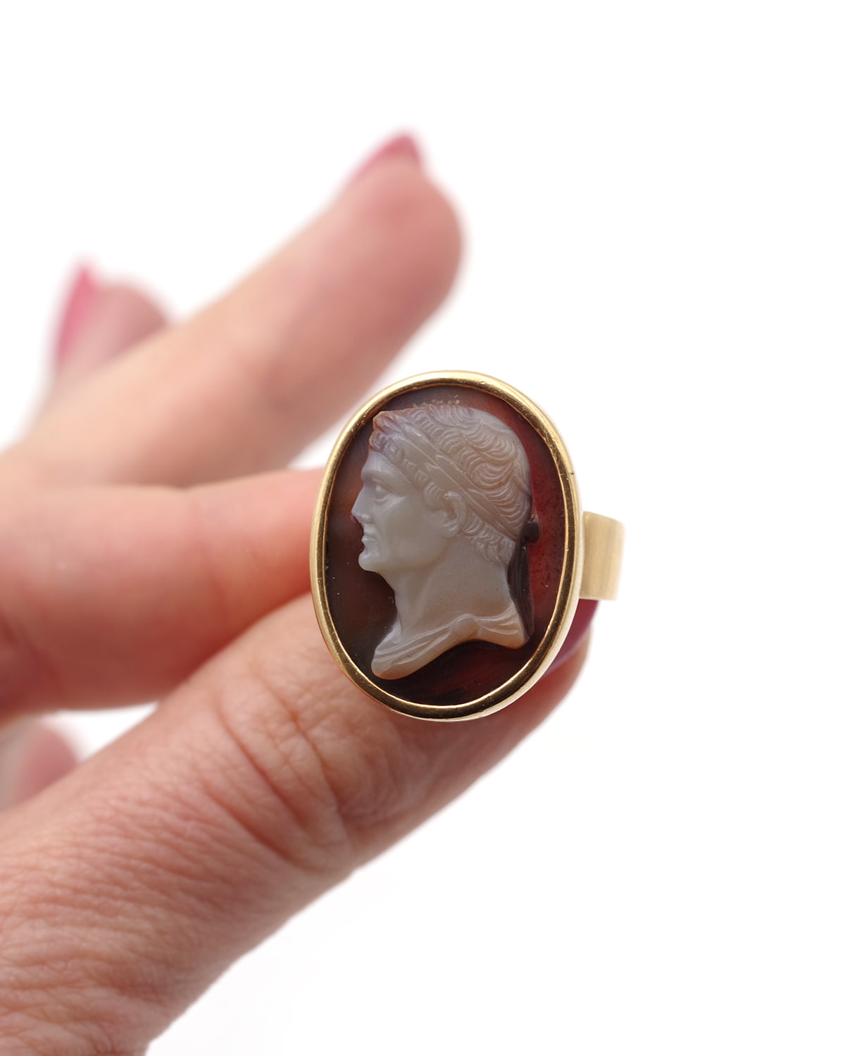 Emperor Cameo men's Ring