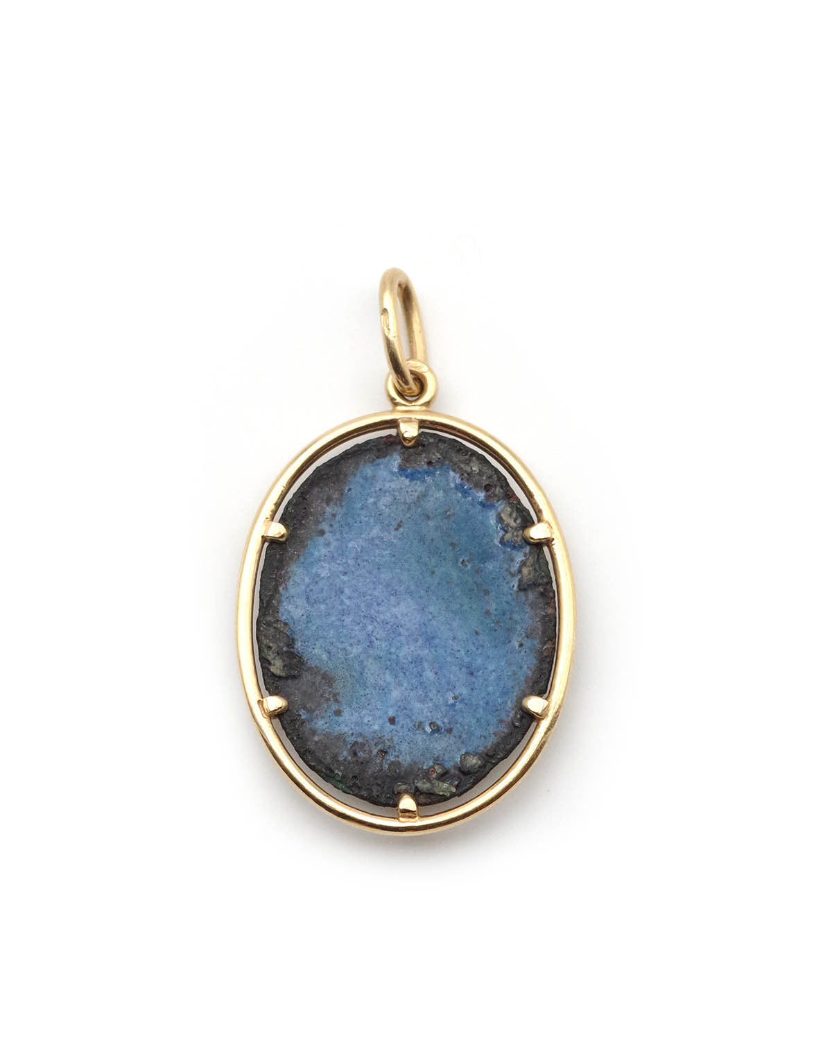 Gold victorian french pendant