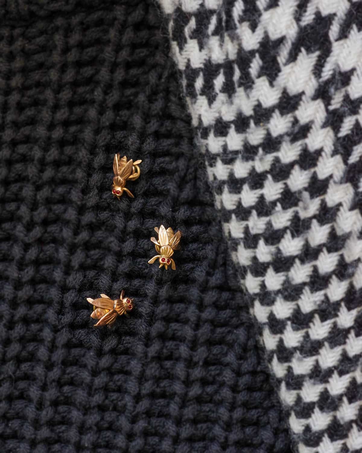 Bee pin brooches