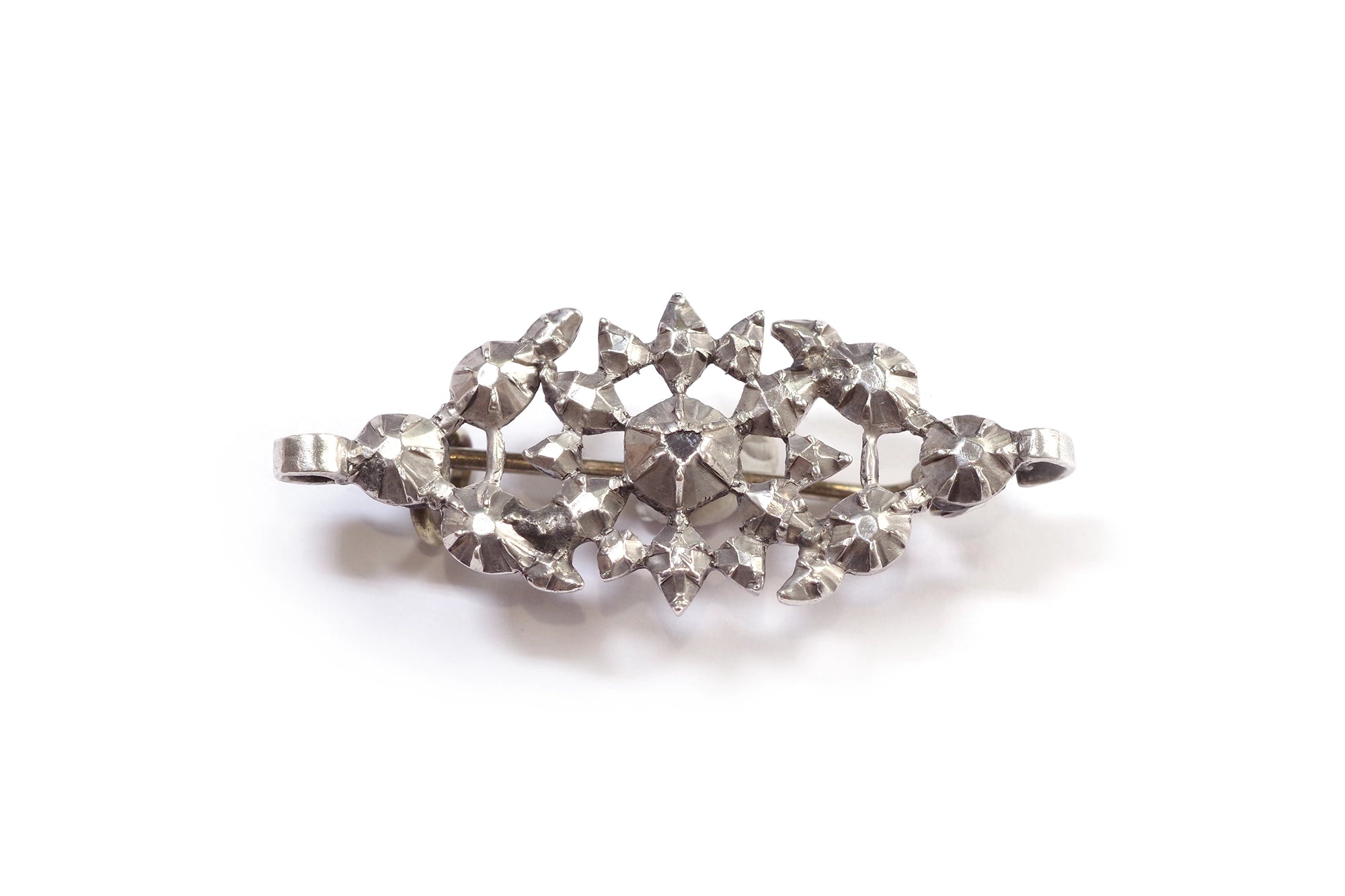 Victorian diamond brooch