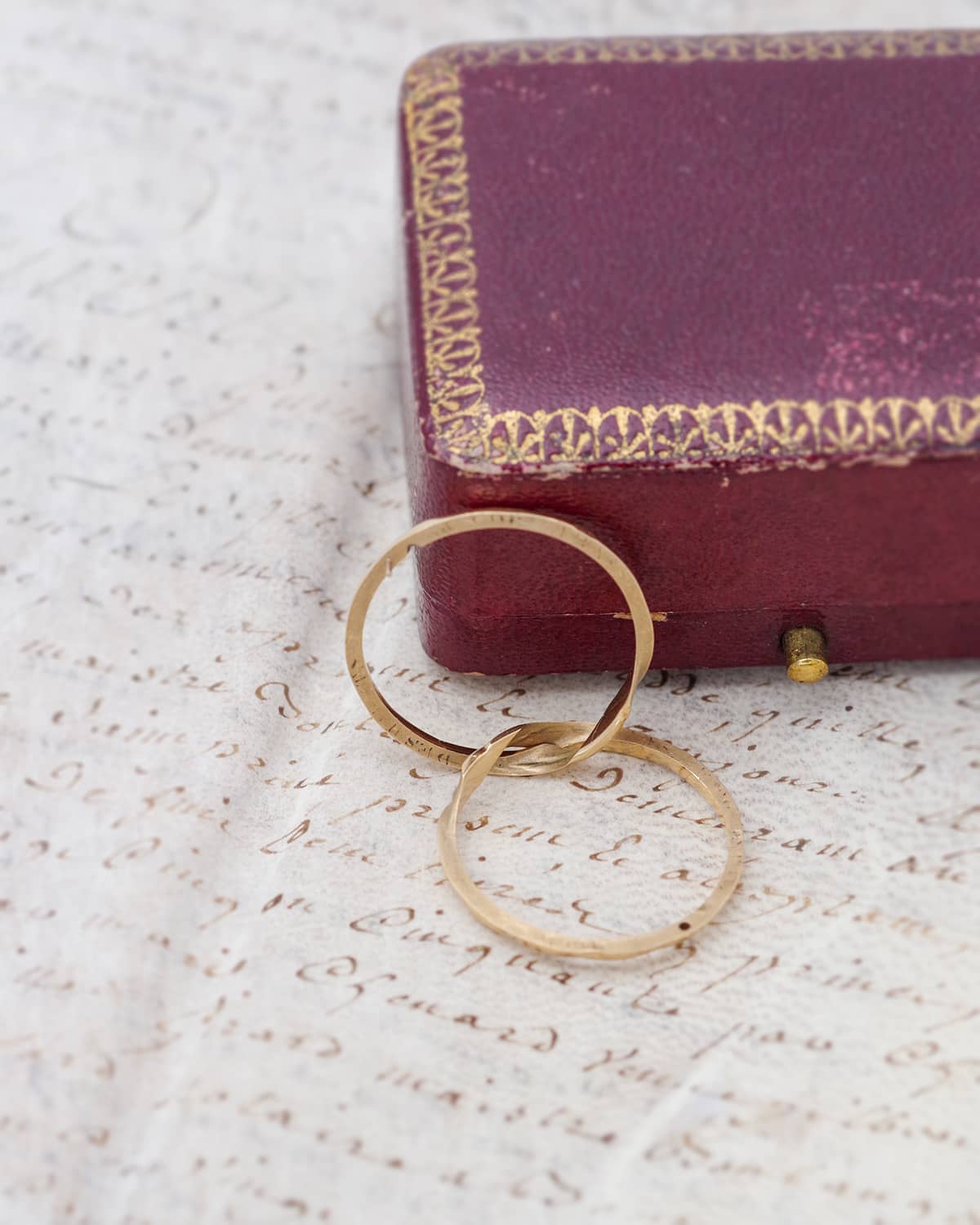 Alliance ancienne pour homme