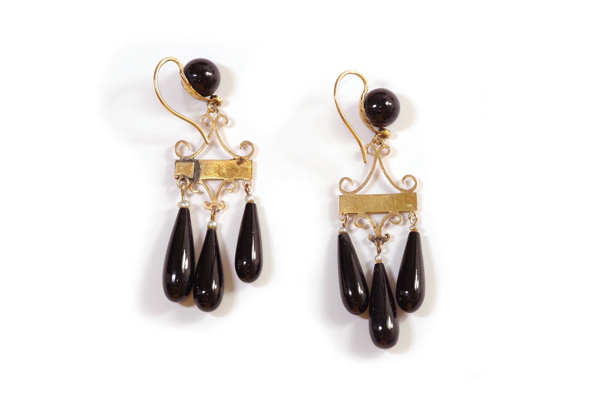 victorian girandole earrings