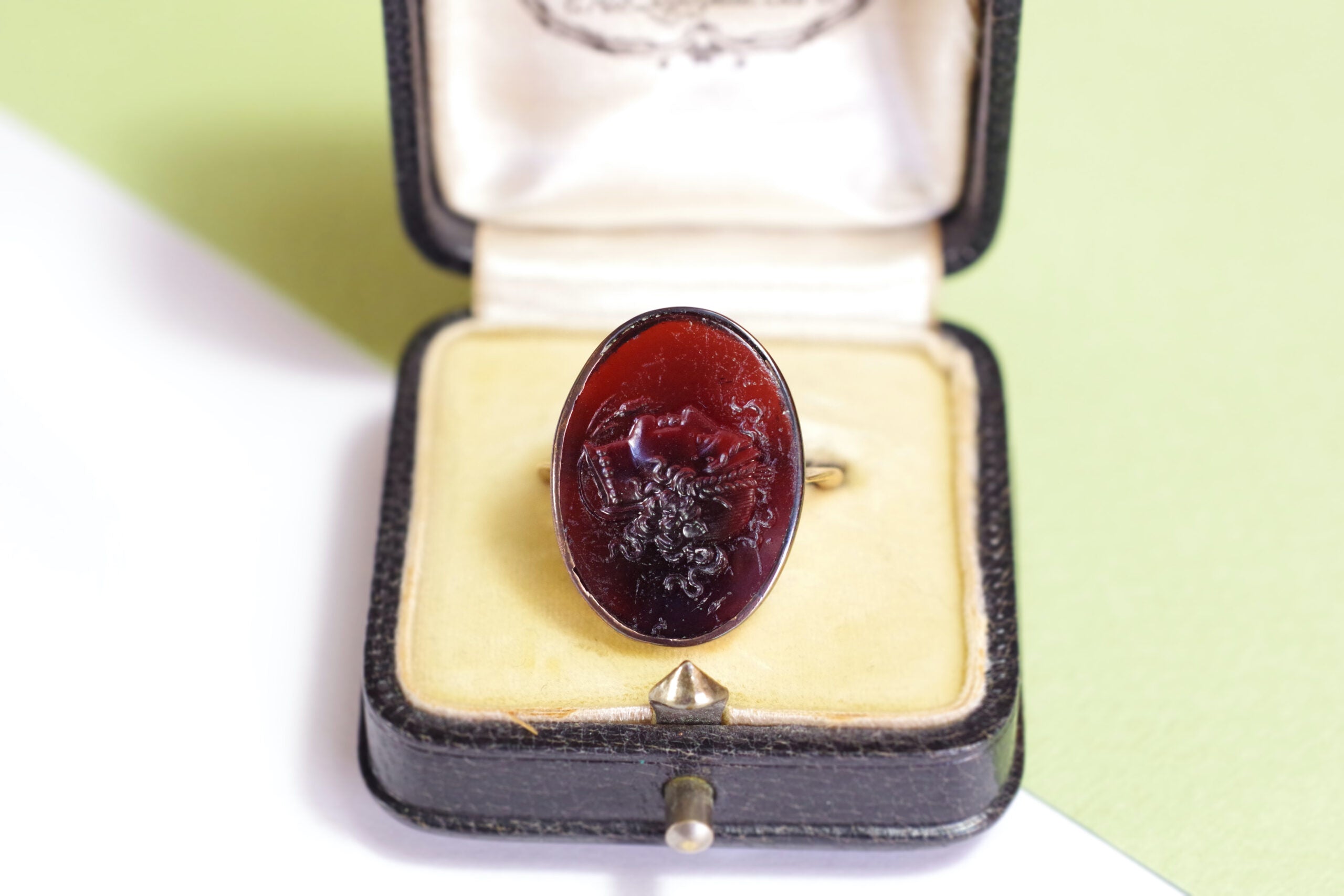 Demeter intaglio ring