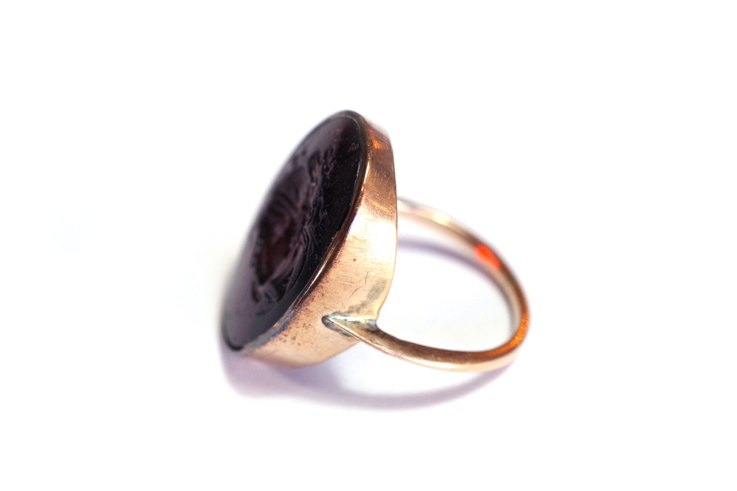 Demeter intaglio ring