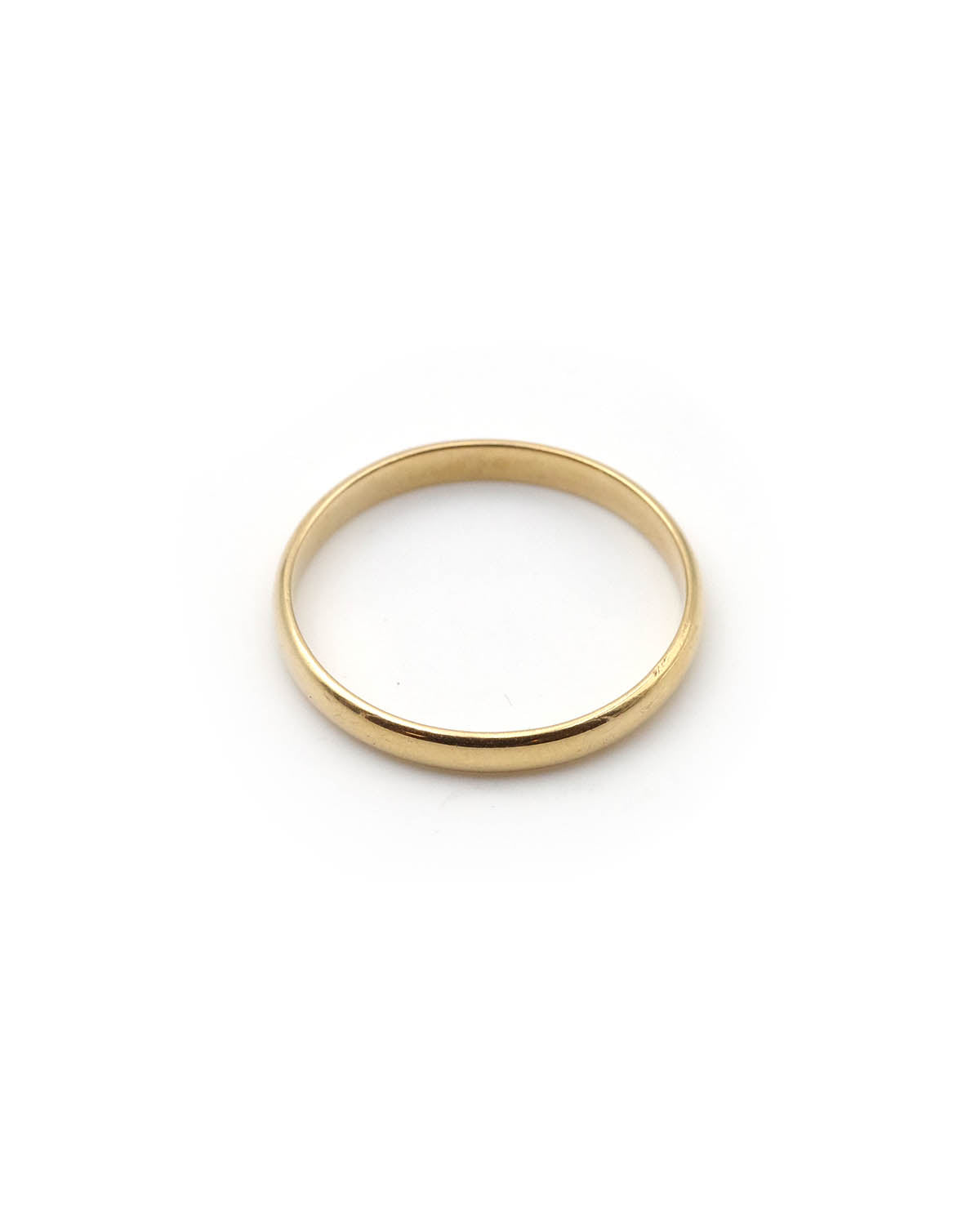 Alliance homme en or
