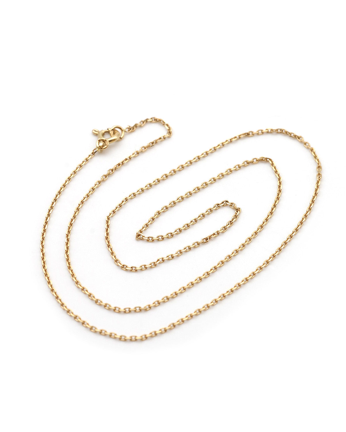 vintage gold cable chain 