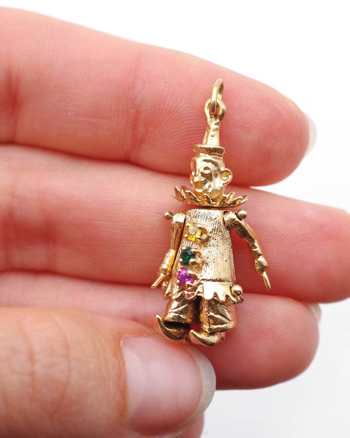 Pendentif pantin articulé