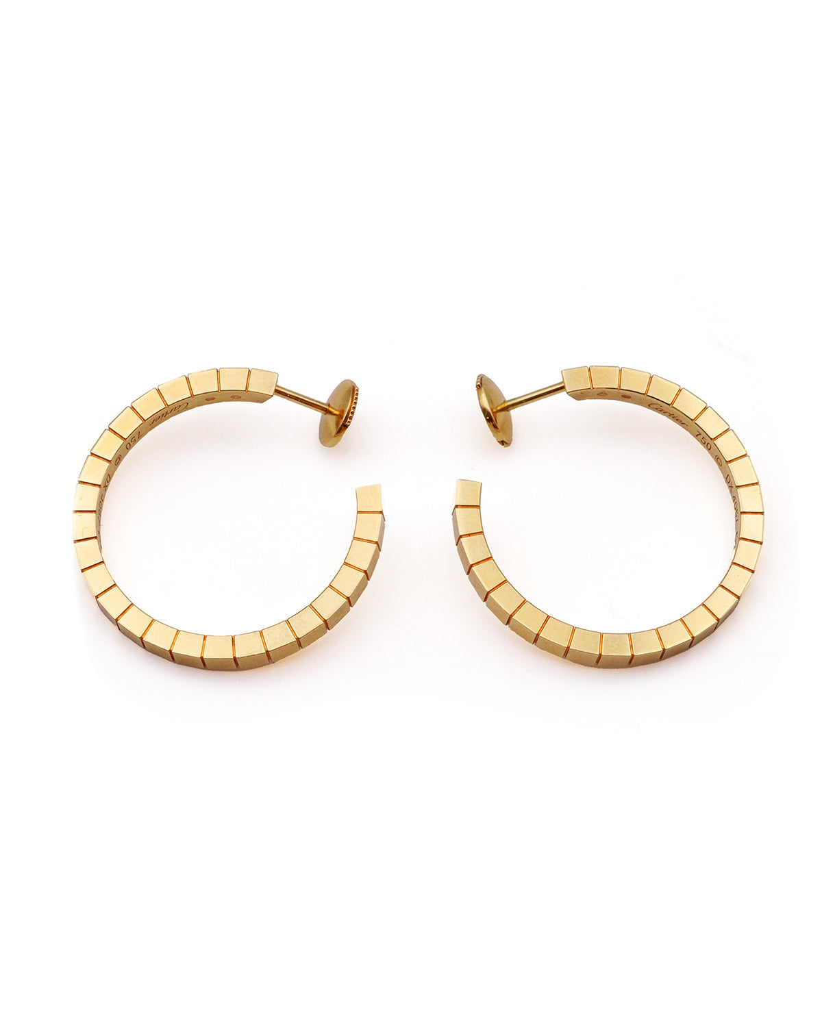 Boucles créoles Laniere cartier