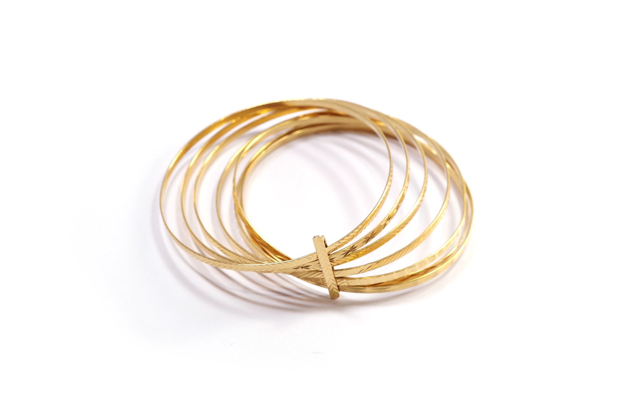 Bracelet semainier d'occasion en or 18k