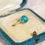 bague ancienne turquoise