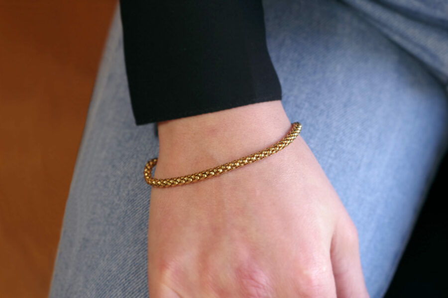 vintage Chimento bracelet in gold