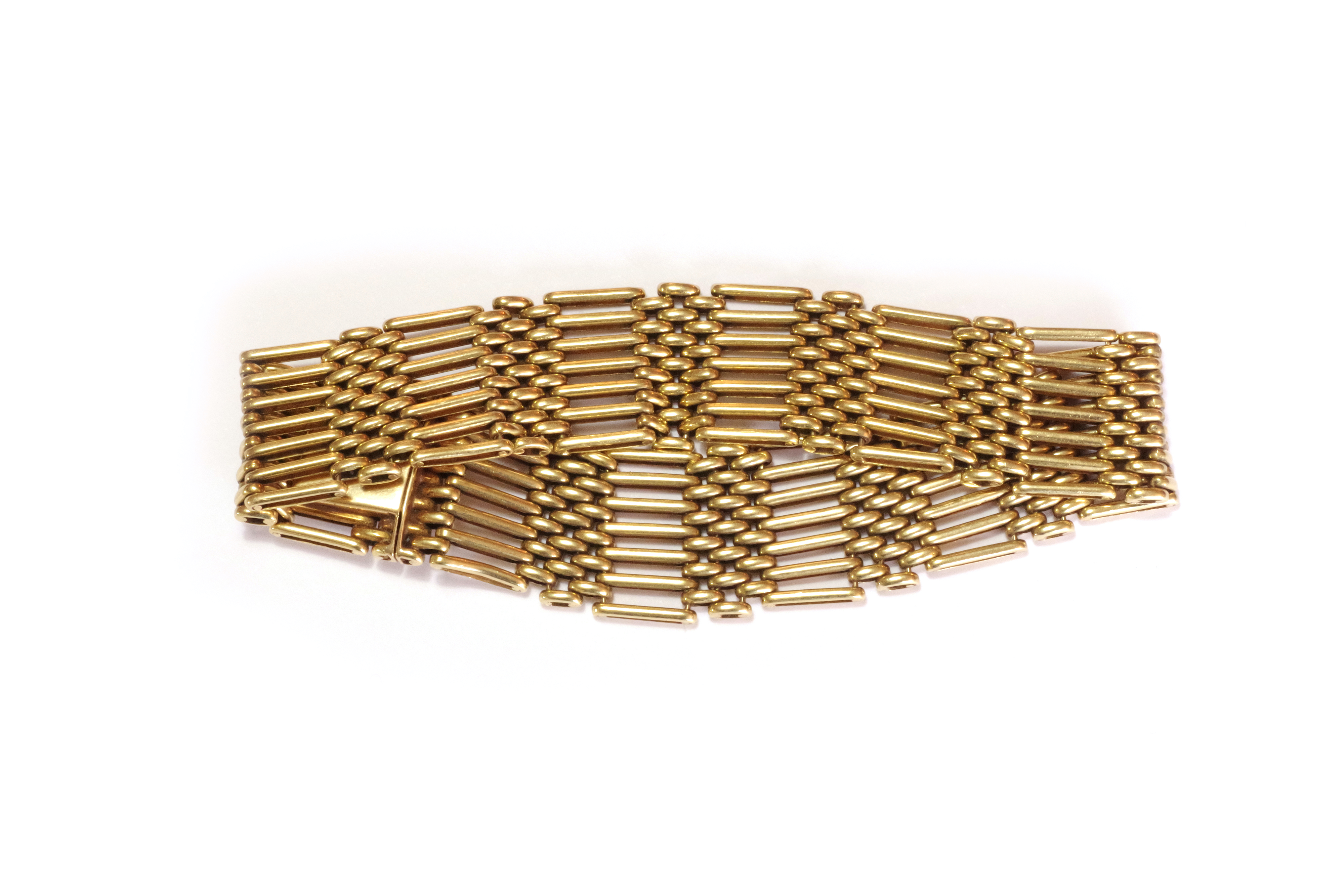 bracelet ruban ancien en or