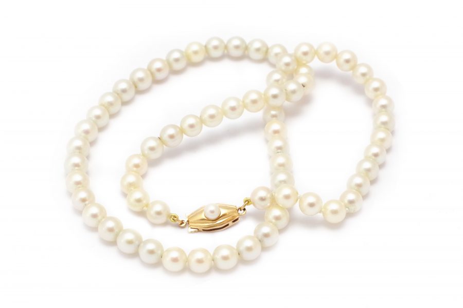 collier de perle vintage