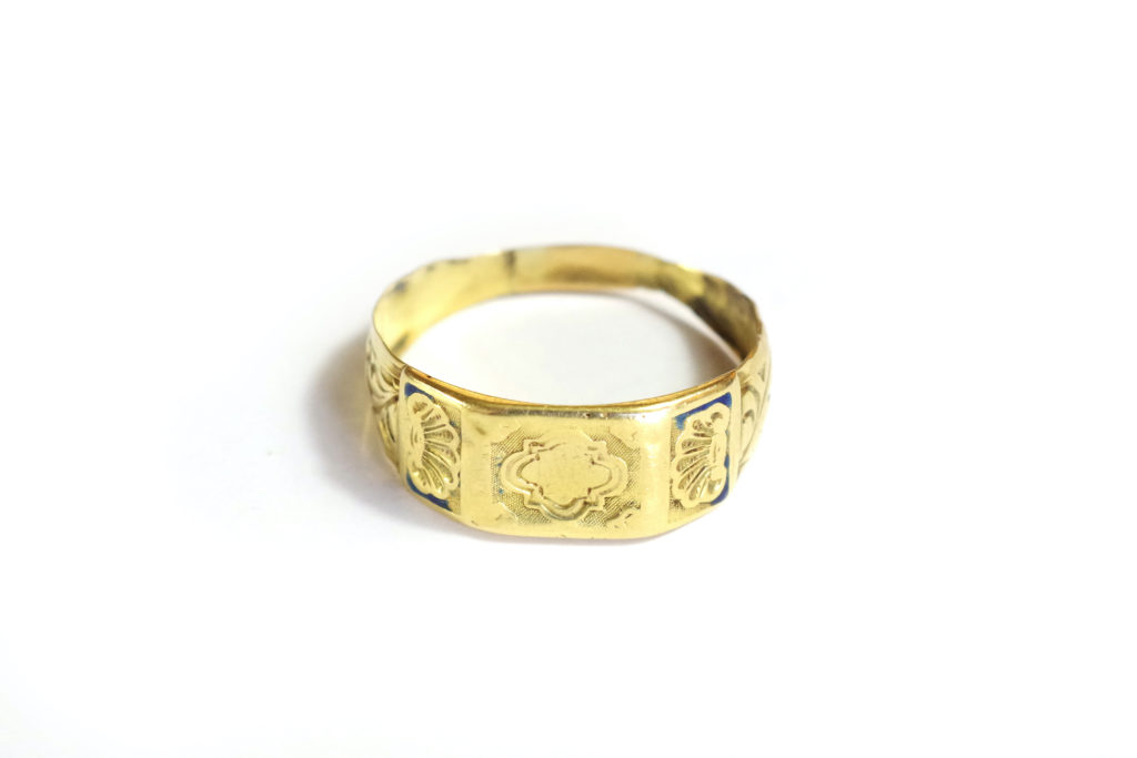 Antique French gold wedding ring – Maison Mohs