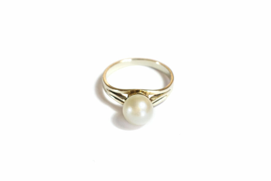 Edwardian pearl ring Art Deco period