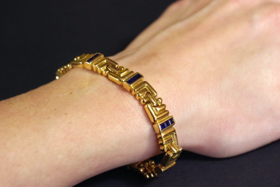 preowned sapphire bracelet