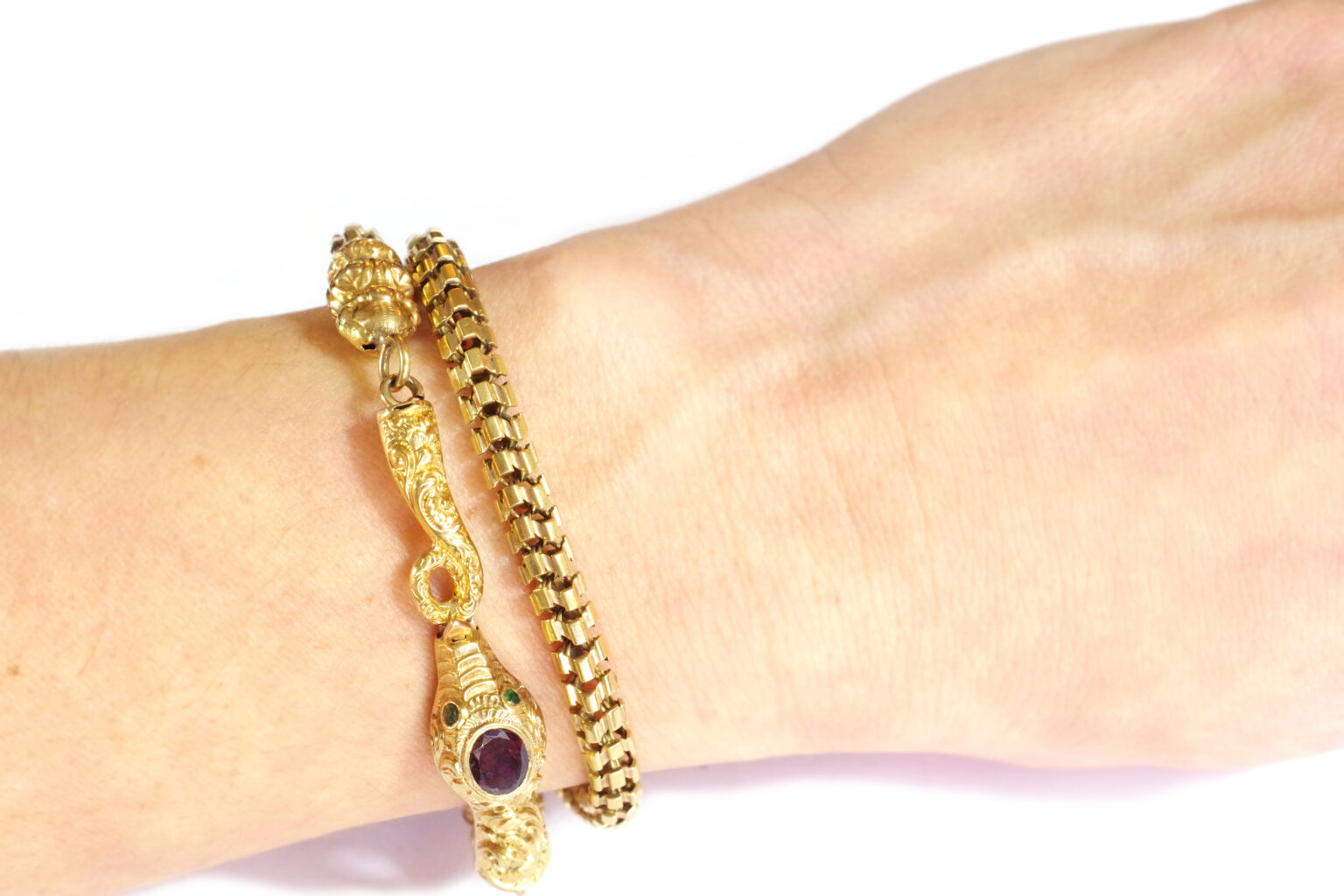 Double snake Victorian bracelet – Maison Mohs