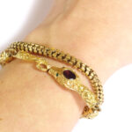 antique snake bracelet animal jewelry