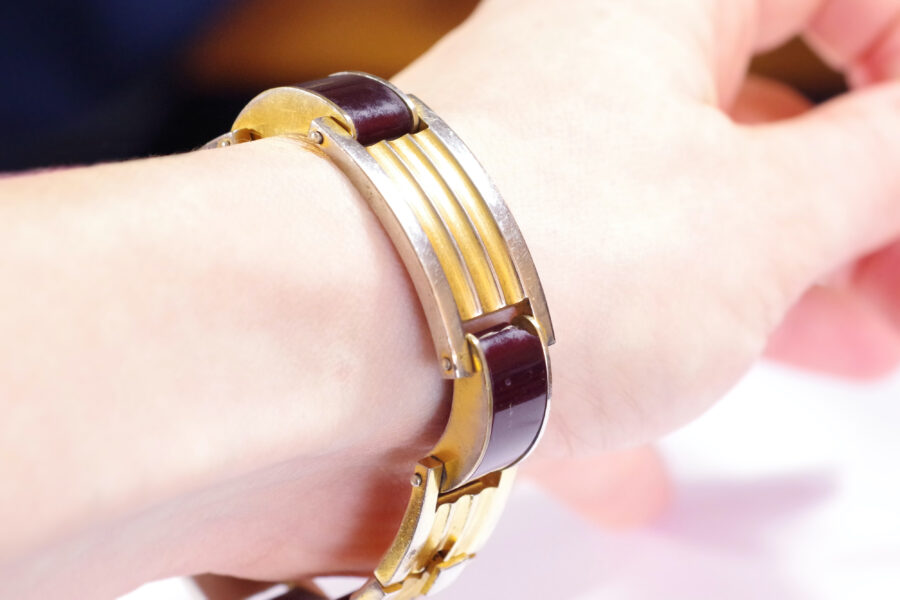 jakob bengel galathite bracelet metal jewellery