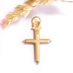 pendentif croix nivernaise bijou religieux ancien