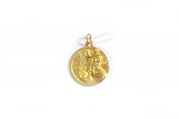 pendentif saint Christophe en or