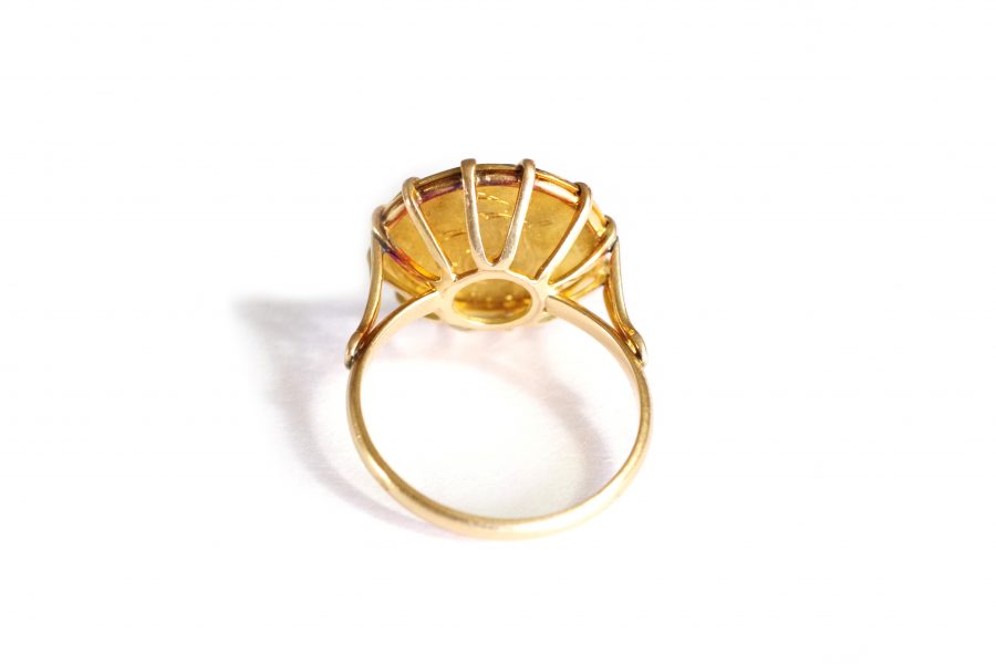 Love medal gold ring from Augis