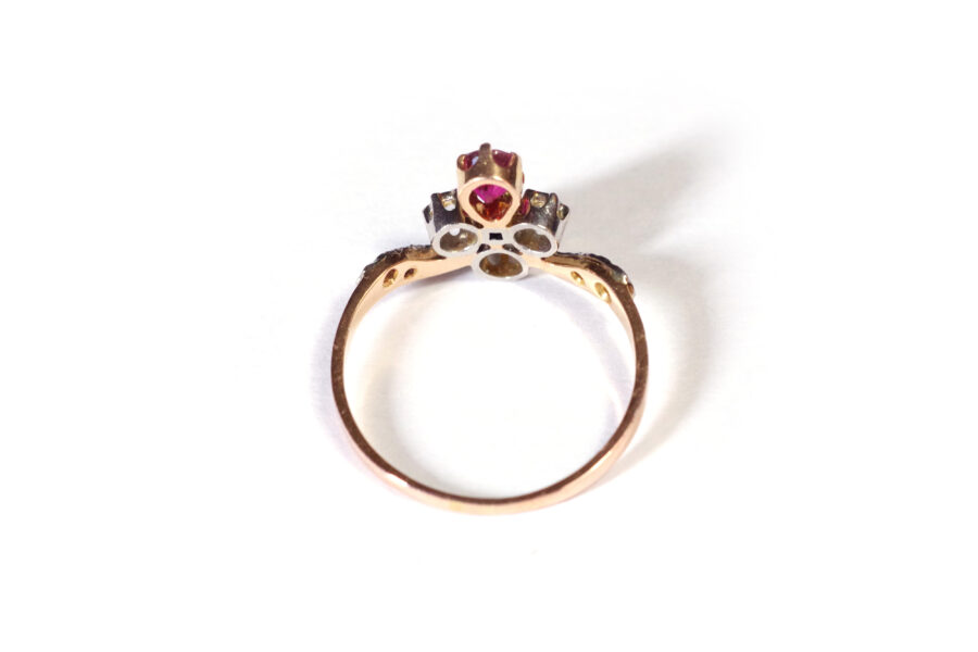 tiara diamond ring Art Deco ring