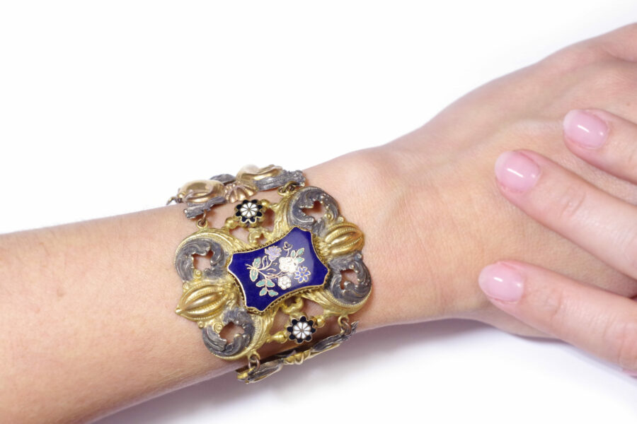 bracelet ancien Napoléon III en