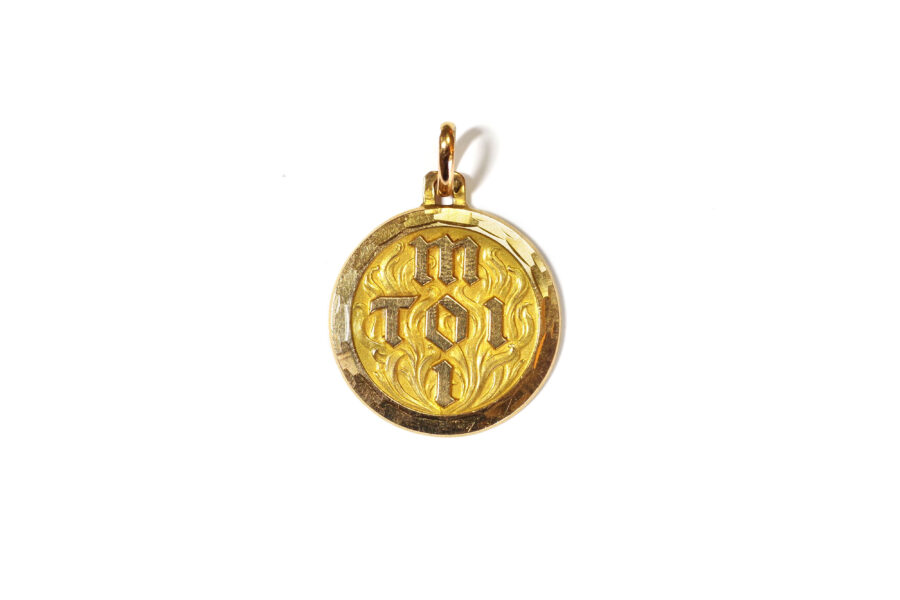 Gold you Me french pendant