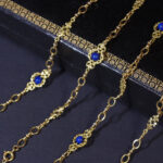 lapis lazuli gold necklace