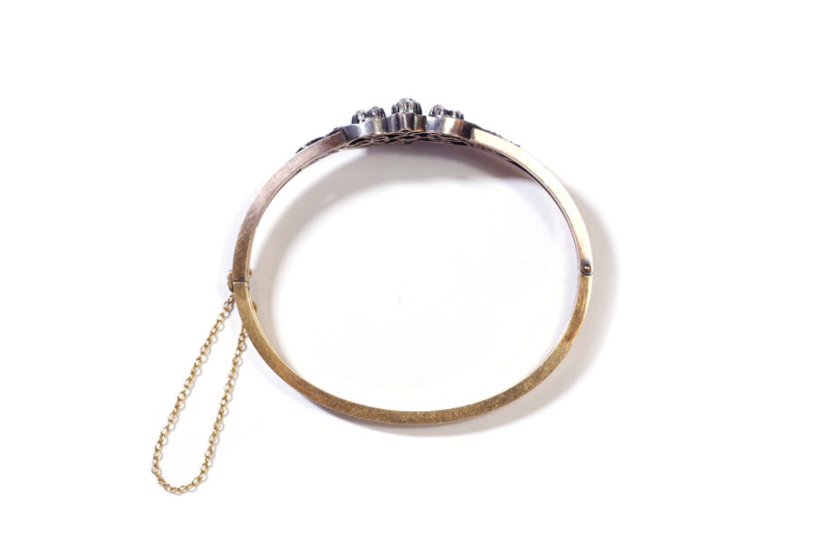 victorian gold diamond bracelet