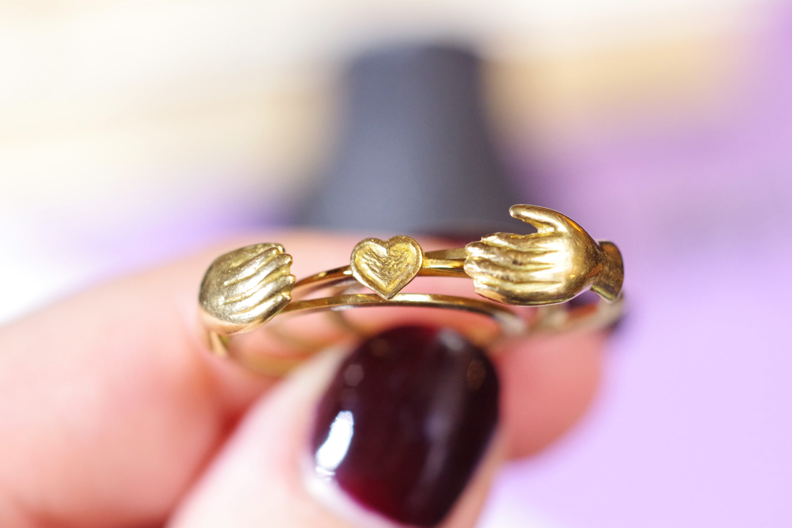 faith fede ring in gold