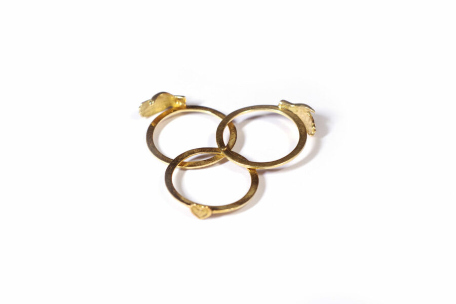 vintage fede ring in gold