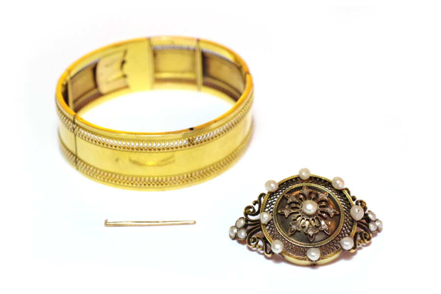 french antique cuff bracelet