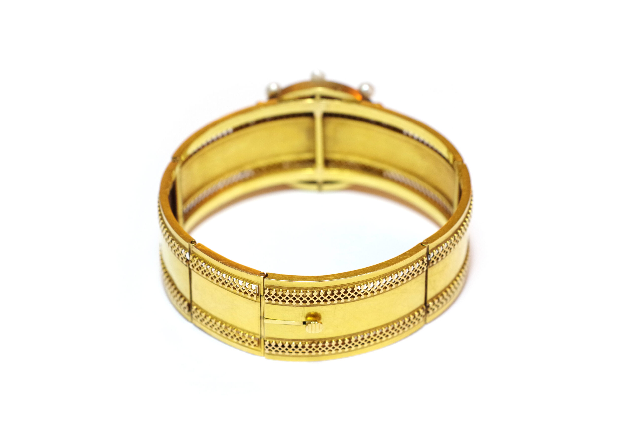 Triple Wrap Opal Convertible Bracelet by Lori Kaplan (Gold & Stone Bracelet)  | Artful Home