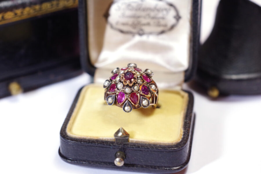 Ruby Thai princess ring
