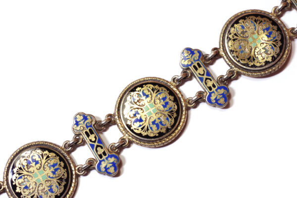 bracelet émaillé ancien napoléon III