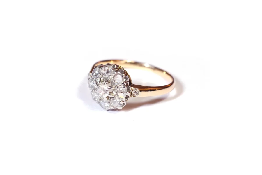 antique diamond wedding ring