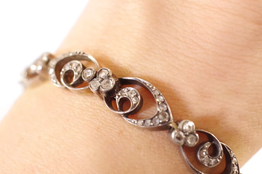 bracelet belle epoque diamants