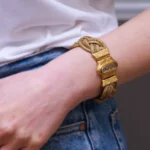 bracelet souvenir ancien en or