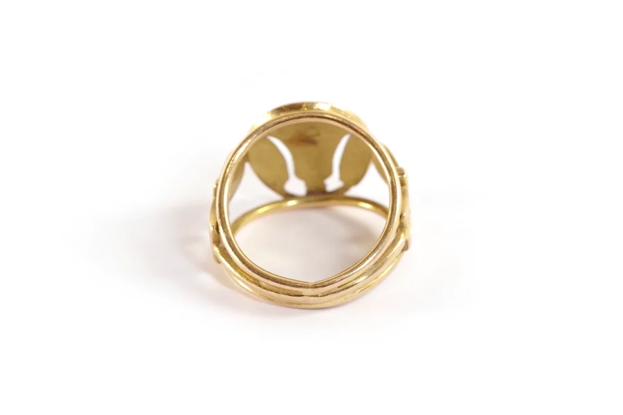 Egyptomania gold ring
