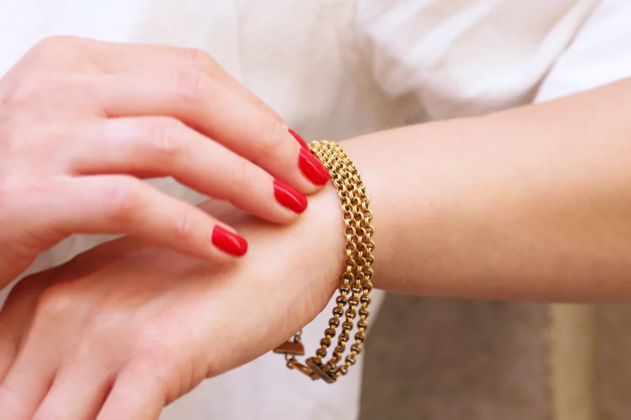 antique gold bracelet