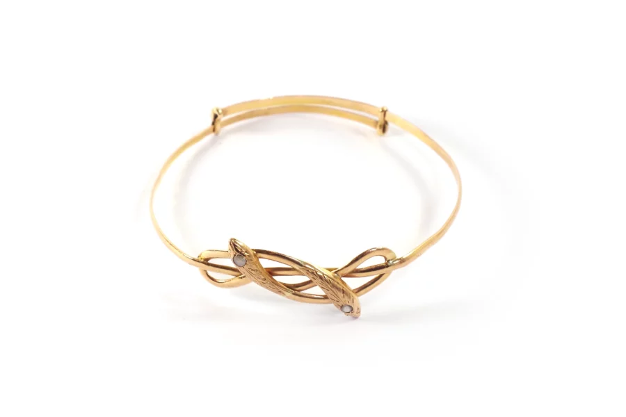 snake gold bracelet
