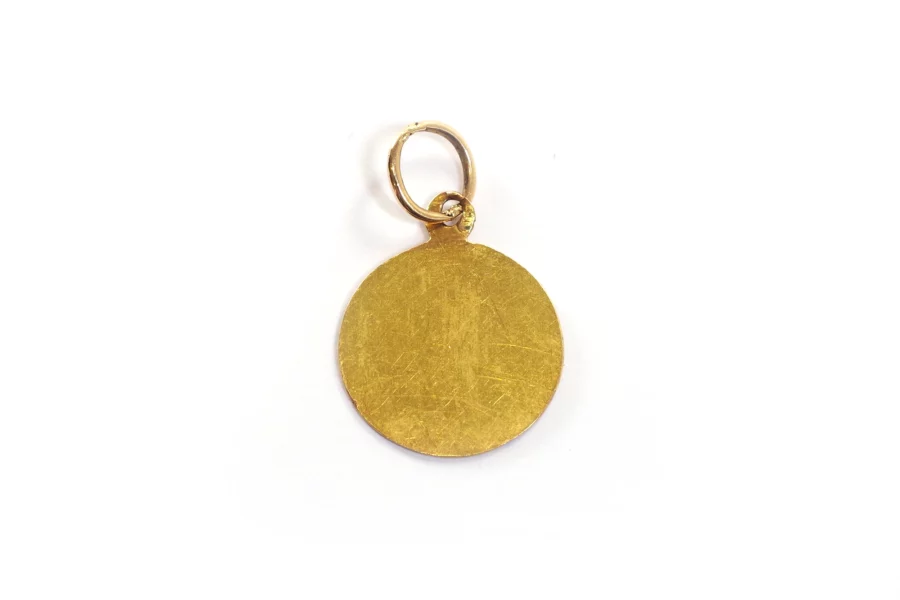Portuguese enamel love pendant