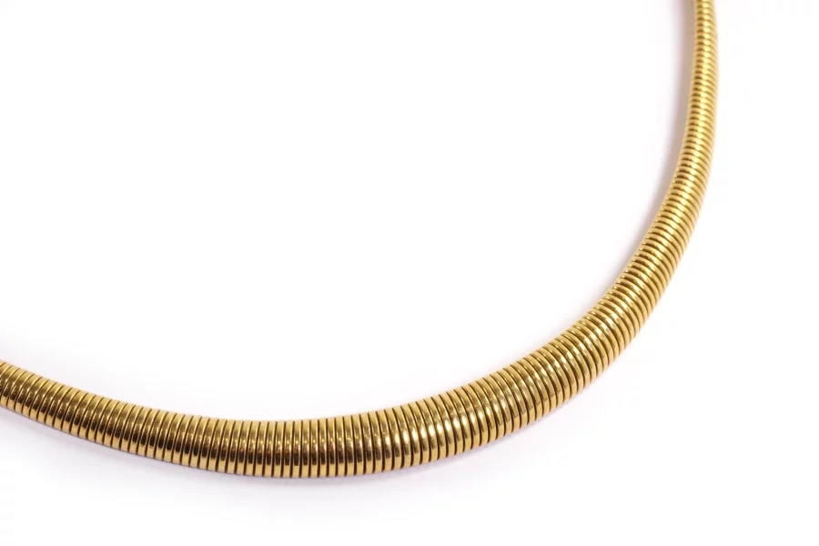 tubogas 18k gold necklace