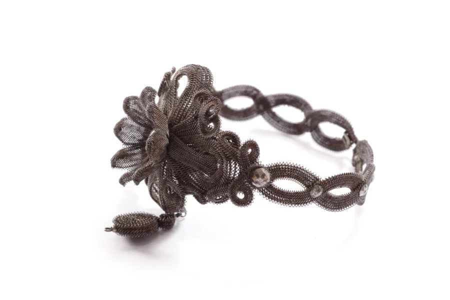 antique iron silesian bracelet