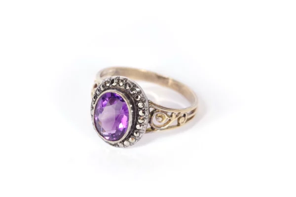 french victorian amethyst ring