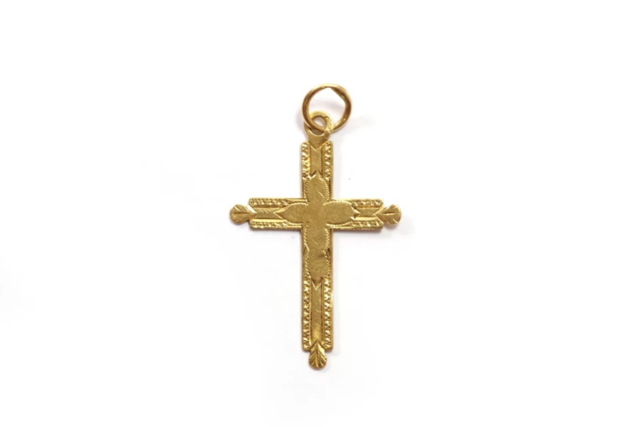 croix ancienne en or